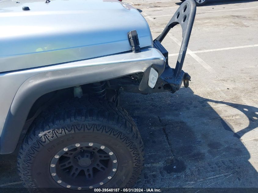 2003 Jeep Wrangler X VIN: 1J4FA39SX3P339772 Lot: 39548187