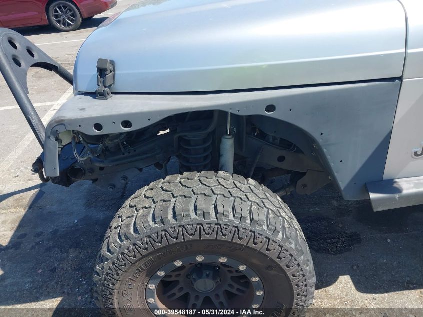 2003 Jeep Wrangler X VIN: 1J4FA39SX3P339772 Lot: 39548187