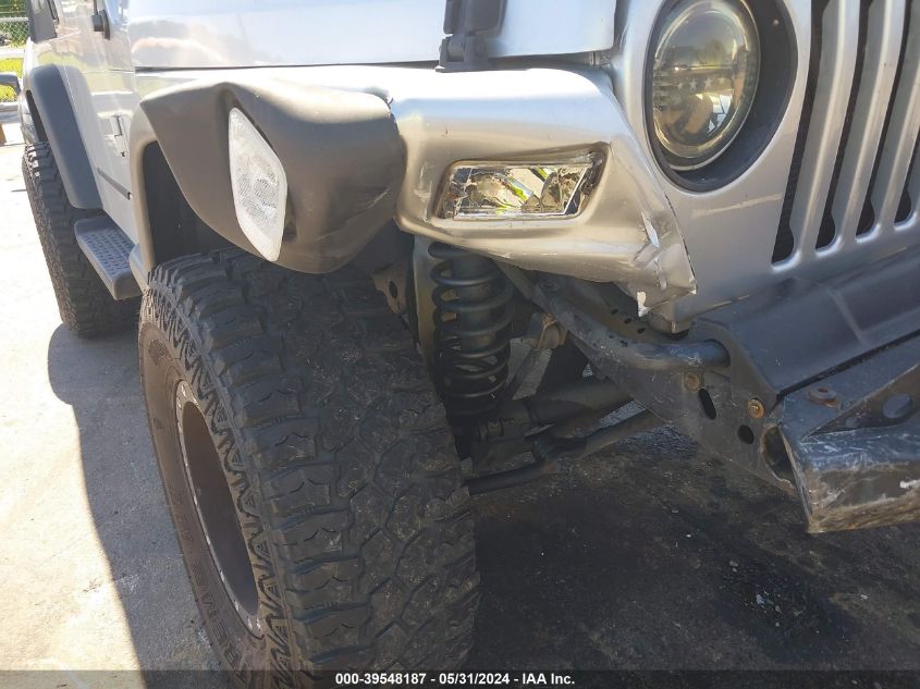 2003 Jeep Wrangler X VIN: 1J4FA39SX3P339772 Lot: 39548187