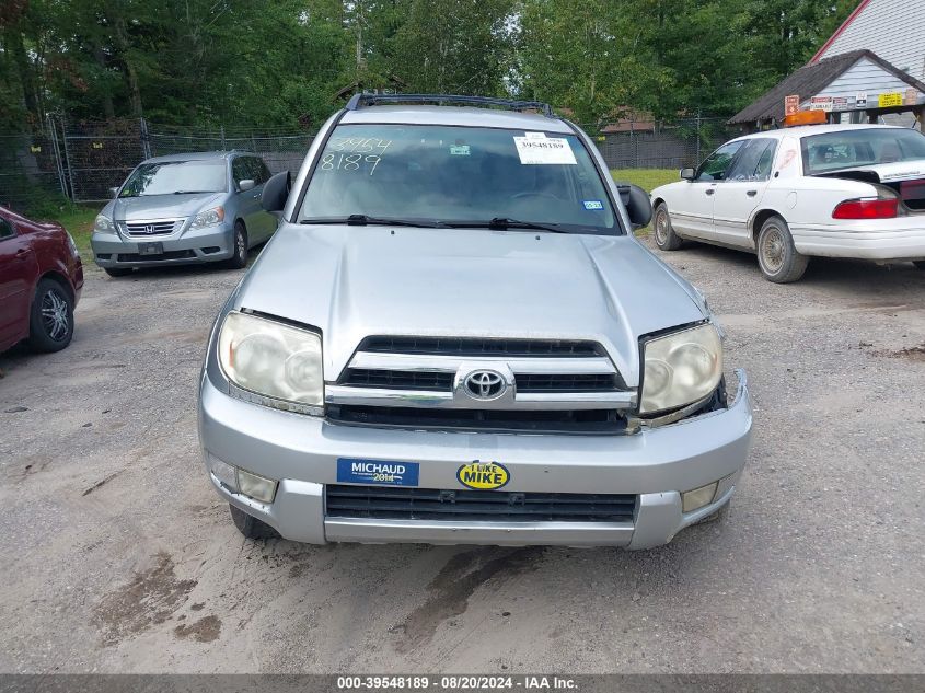 2005 Toyota 4Runner Sr5 V6 VIN: JTEZU14R850057320 Lot: 39548189