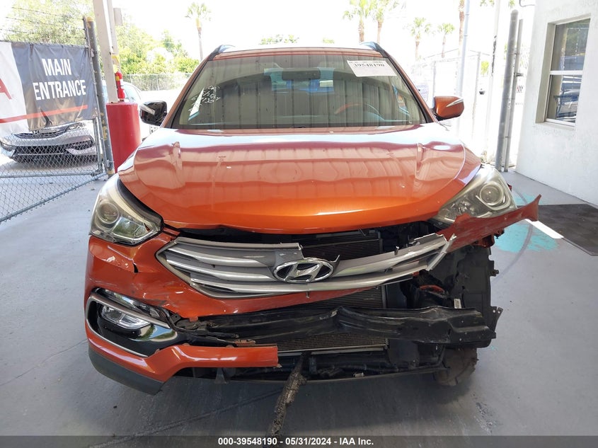 2017 Hyundai Santa Fe Sport VIN: 5XYZU3LB5HG462604 Lot: 39548190