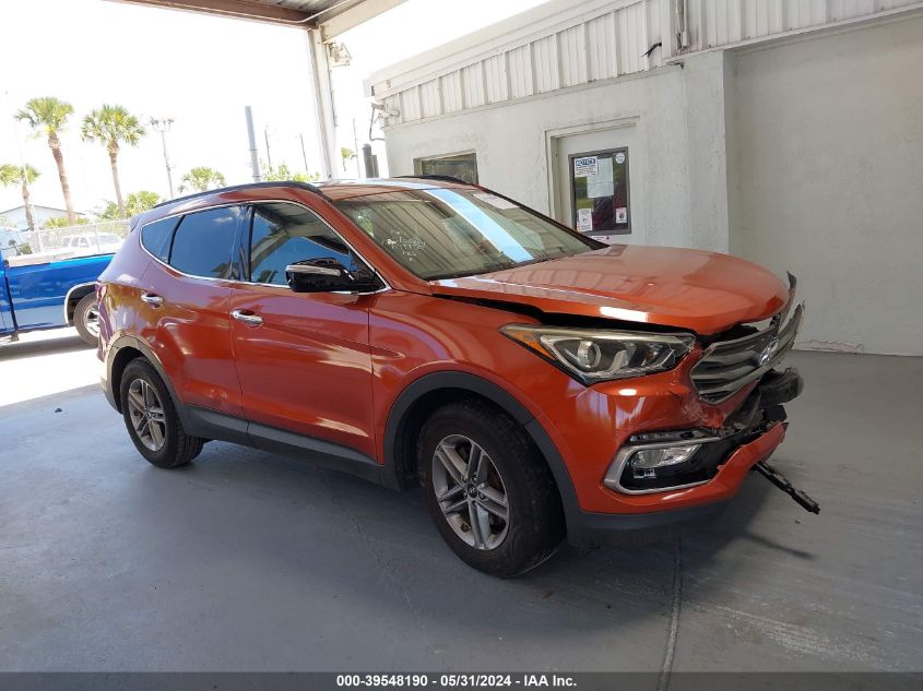 2017 Hyundai Santa Fe Sport VIN: 5XYZU3LB5HG462604 Lot: 39548190