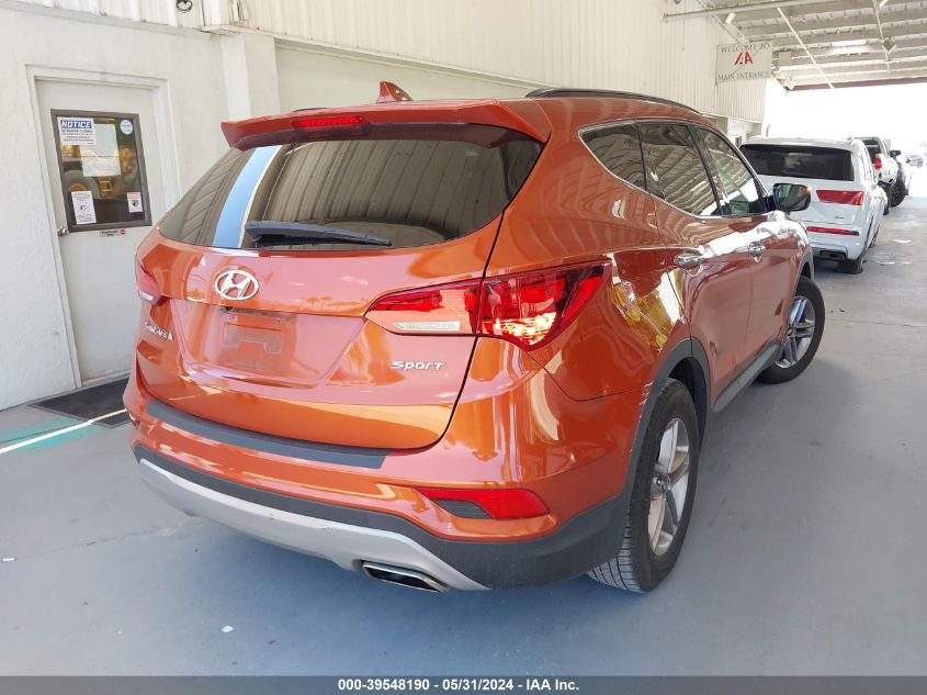 2017 Hyundai Santa Fe Sport VIN: 5XYZU3LB5HG462604 Lot: 39548190