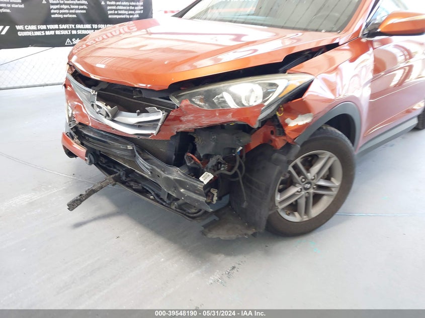 2017 Hyundai Santa Fe Sport VIN: 5XYZU3LB5HG462604 Lot: 39548190