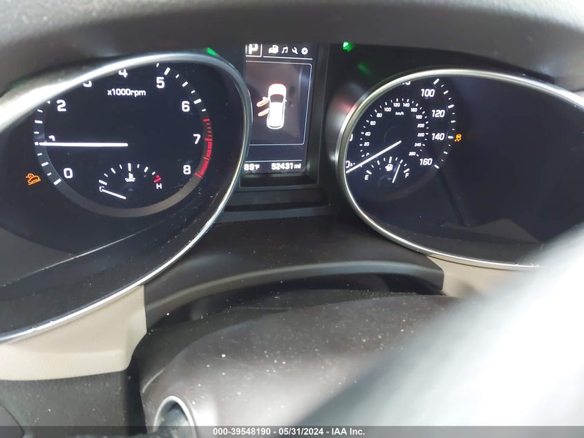 2017 Hyundai Santa Fe Sport VIN: 5XYZU3LB5HG462604 Lot: 39548190