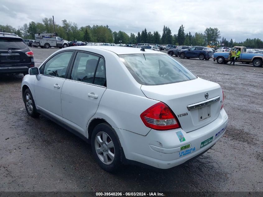 2008 Nissan Versa S/Sl VIN: 3N1BC11E28L350327 Lot: 39548206