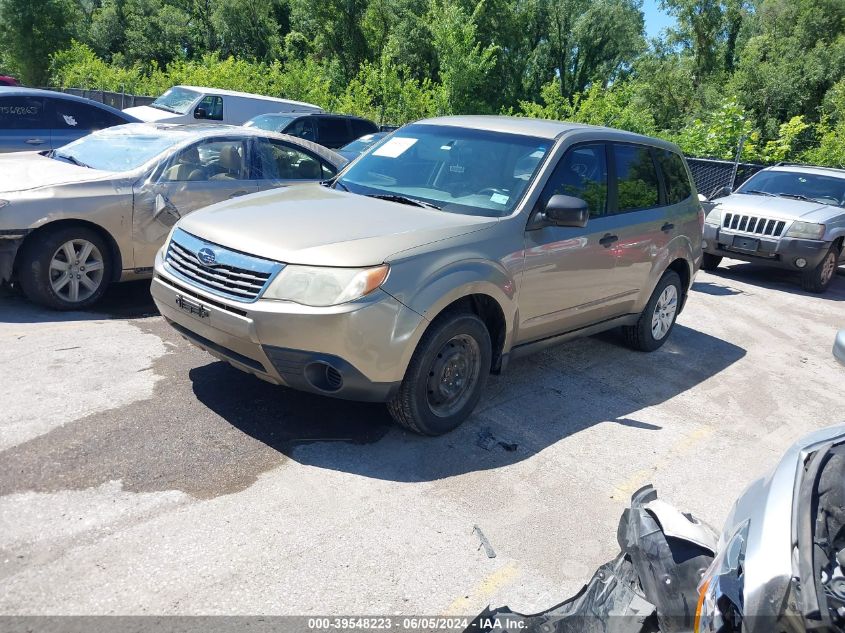 2009 Subaru Forester 2.5X VIN: JF2SH61679H707975 Lot: 39548223