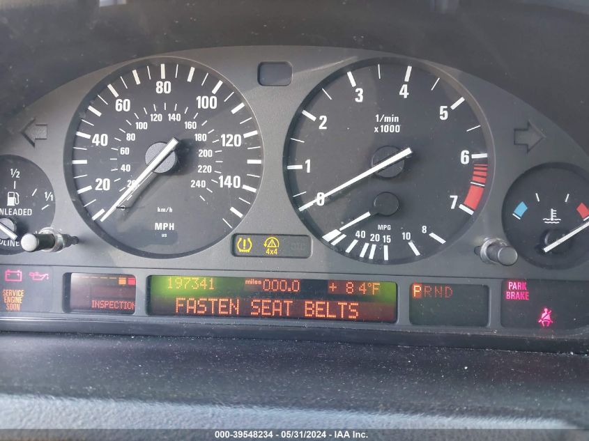 2005 BMW X5 4.4I VIN: 5UXFB53555LV17503 Lot: 39548234