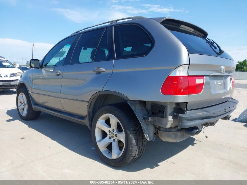 2005 BMW X5 4.4I VIN: 5UXFB53555LV17503 Lot: 39548234