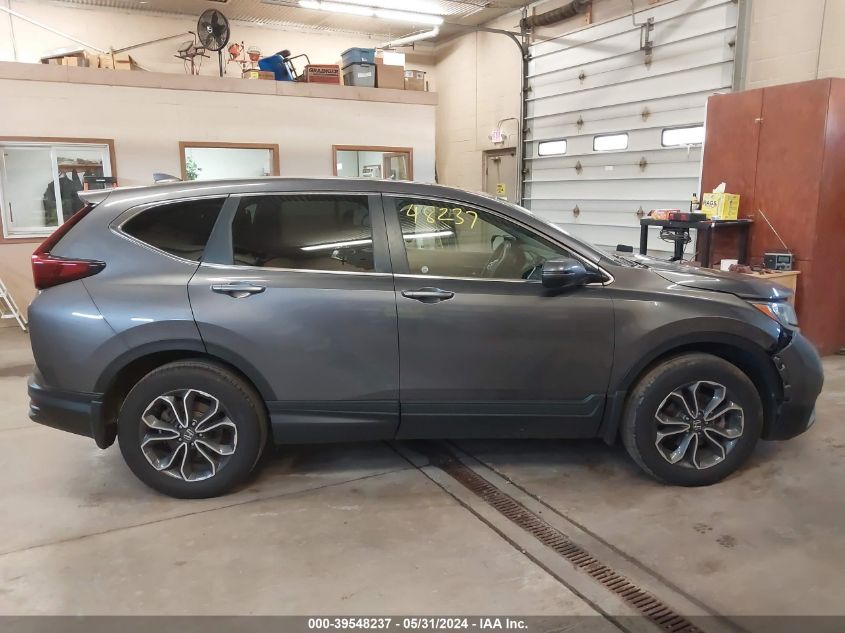 2021 Honda Cr-V Awd Ex VIN: 5J6RW2H59ML015970 Lot: 39548237