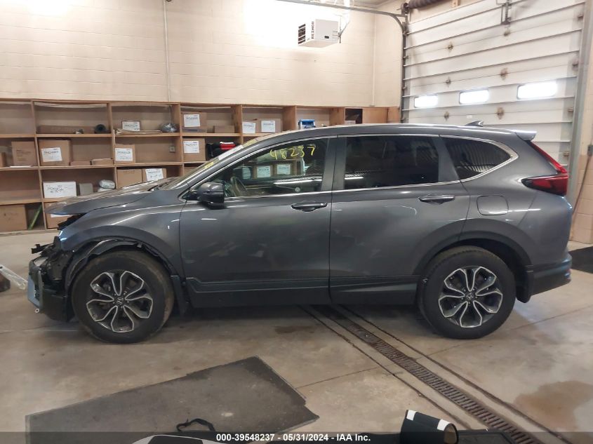 2021 Honda Cr-V Awd Ex VIN: 5J6RW2H59ML015970 Lot: 39548237