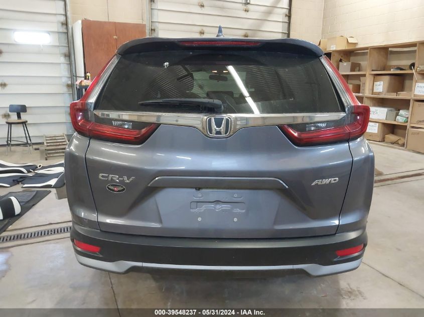 2021 Honda Cr-V Awd Ex VIN: 5J6RW2H59ML015970 Lot: 39548237