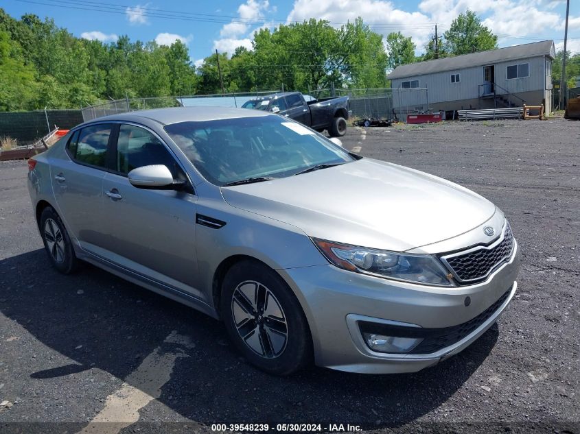 2011 Kia Optima Hybrid Ex VIN: KNAGM4AD3B5008124 Lot: 39548239