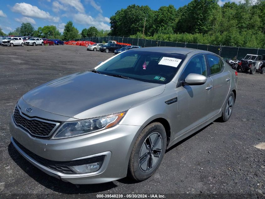 2011 Kia Optima Hybrid Ex VIN: KNAGM4AD3B5008124 Lot: 39548239