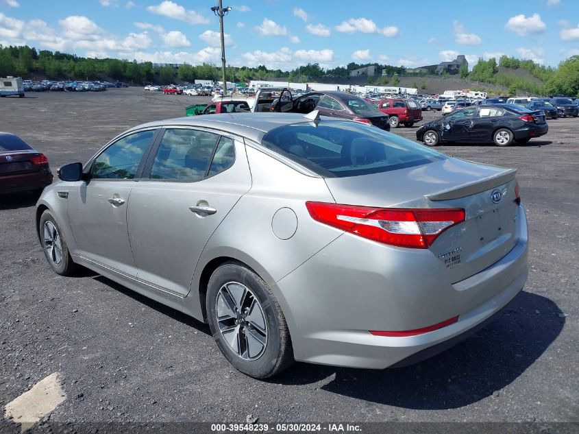 2011 Kia Optima Hybrid Ex VIN: KNAGM4AD3B5008124 Lot: 39548239