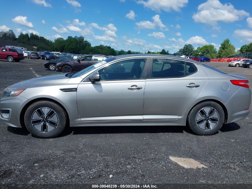 2011 Kia Optima Hybrid Ex VIN: KNAGM4AD3B5008124 Lot: 39548239