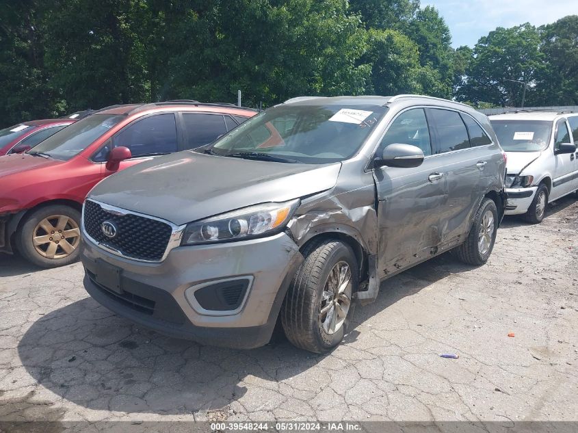 2018 Kia Sorento 2.4L Lx VIN: 5XYPG4A36JG362307 Lot: 39548244