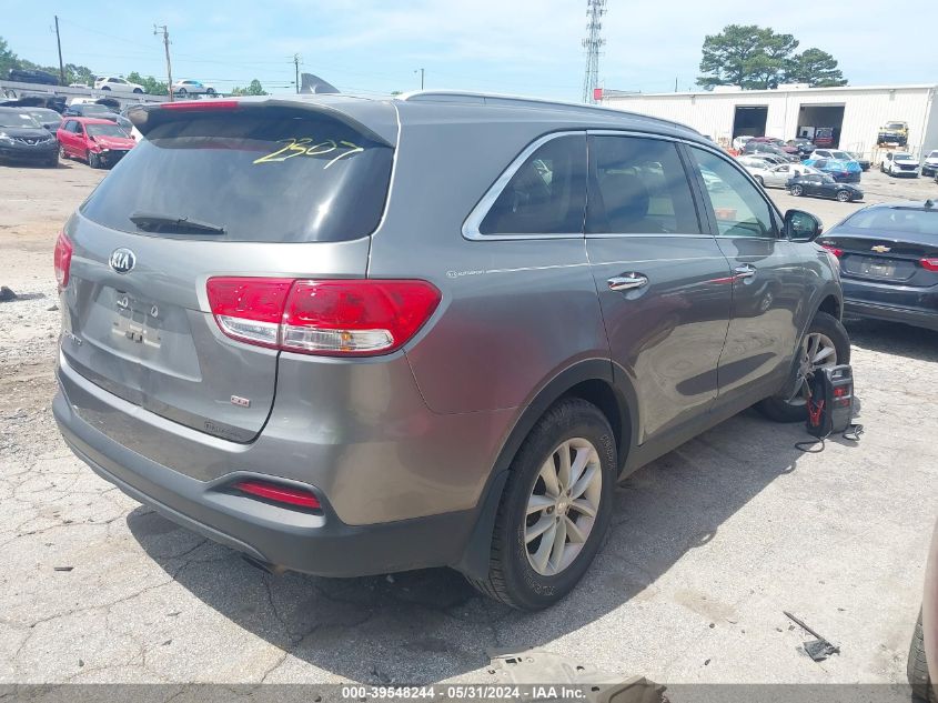 2018 Kia Sorento 2.4L Lx VIN: 5XYPG4A36JG362307 Lot: 39548244