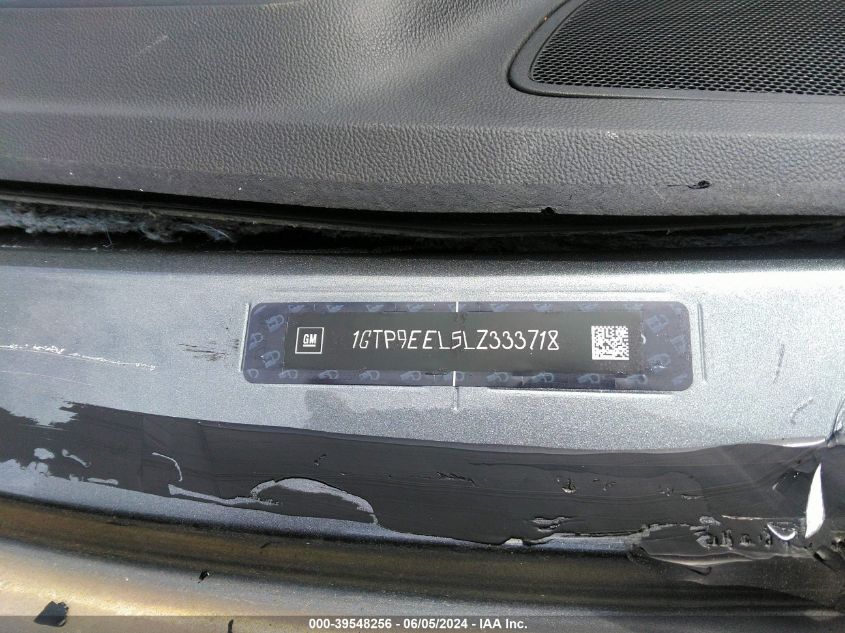 2020 GMC Sierra 1500 4Wd Short Box At4 VIN: 1GTP9EEL5LZ333718 Lot: 39548256