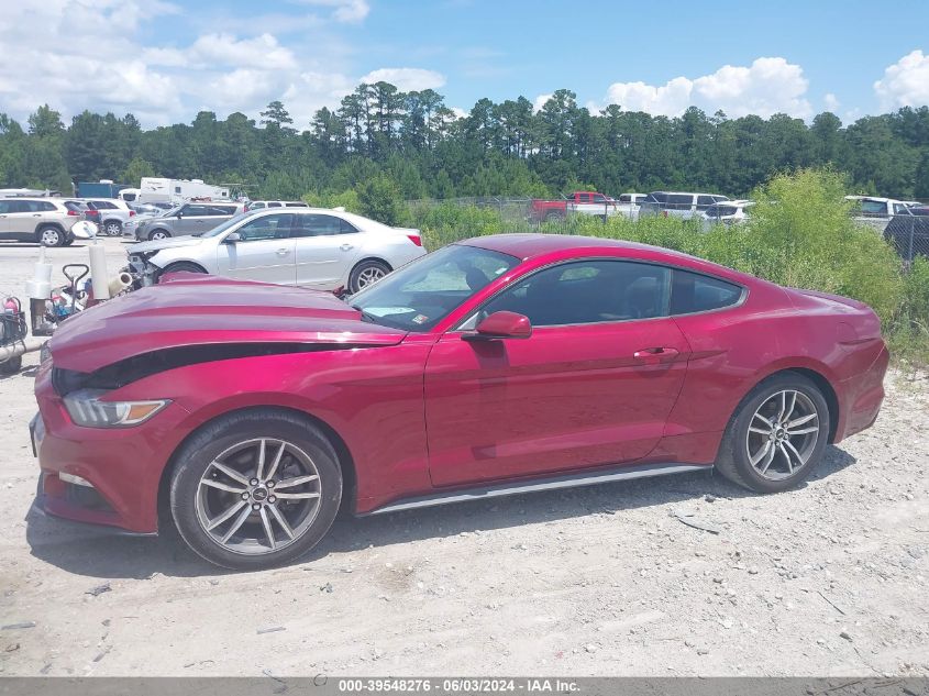 2017 Ford Mustang Ecoboost VIN: 1FA6P8THXH5246998 Lot: 39548276