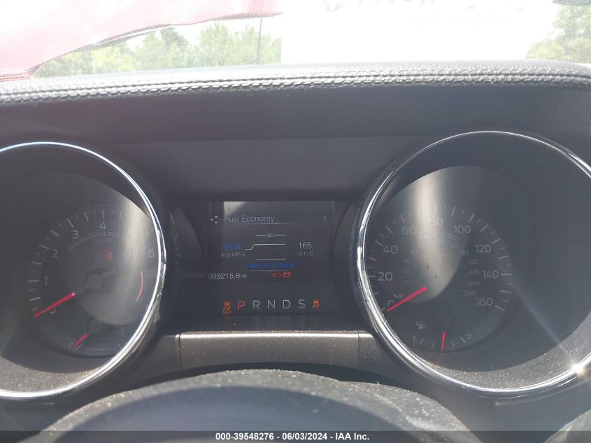 2017 Ford Mustang Ecoboost VIN: 1FA6P8THXH5246998 Lot: 39548276