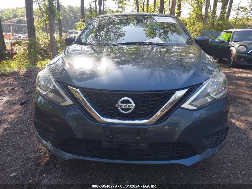 2017 Nissan Sentra Sv VIN: 3N1AB7AP6HY345377 Lot: 39548279