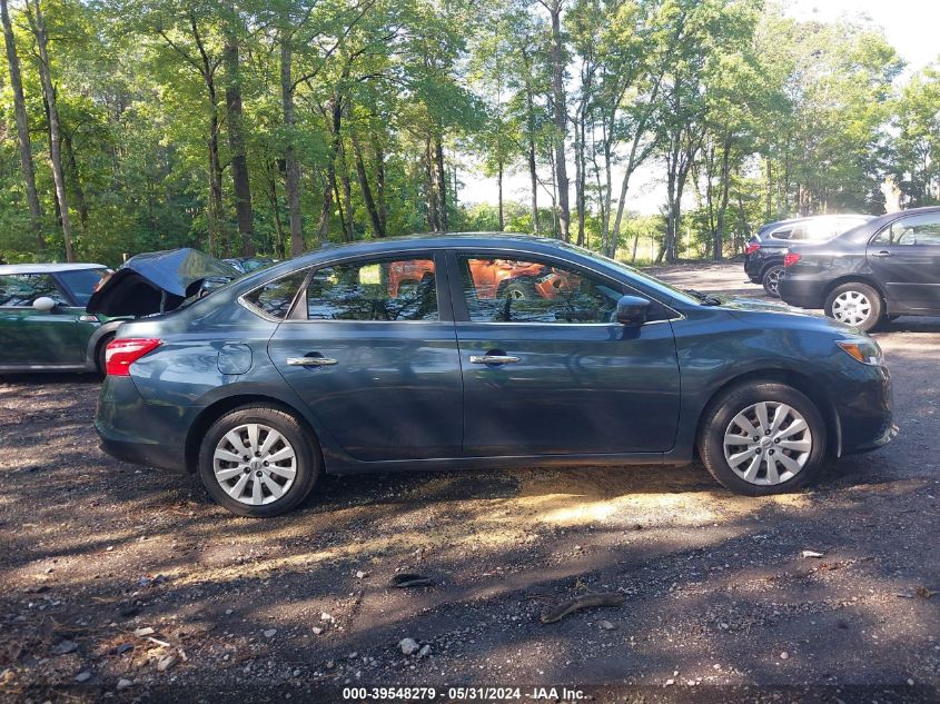 2017 Nissan Sentra Sv VIN: 3N1AB7AP6HY345377 Lot: 39548279