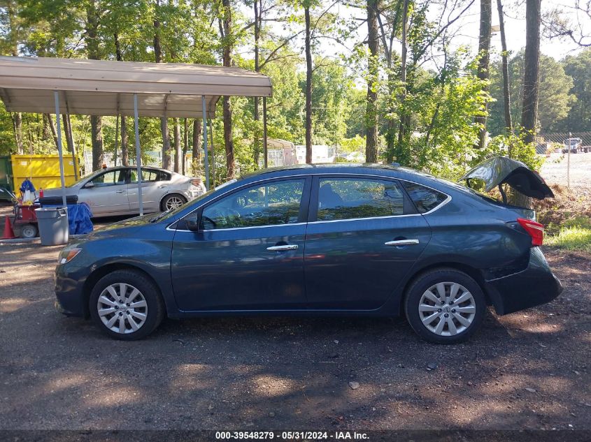 2017 Nissan Sentra Sv VIN: 3N1AB7AP6HY345377 Lot: 39548279