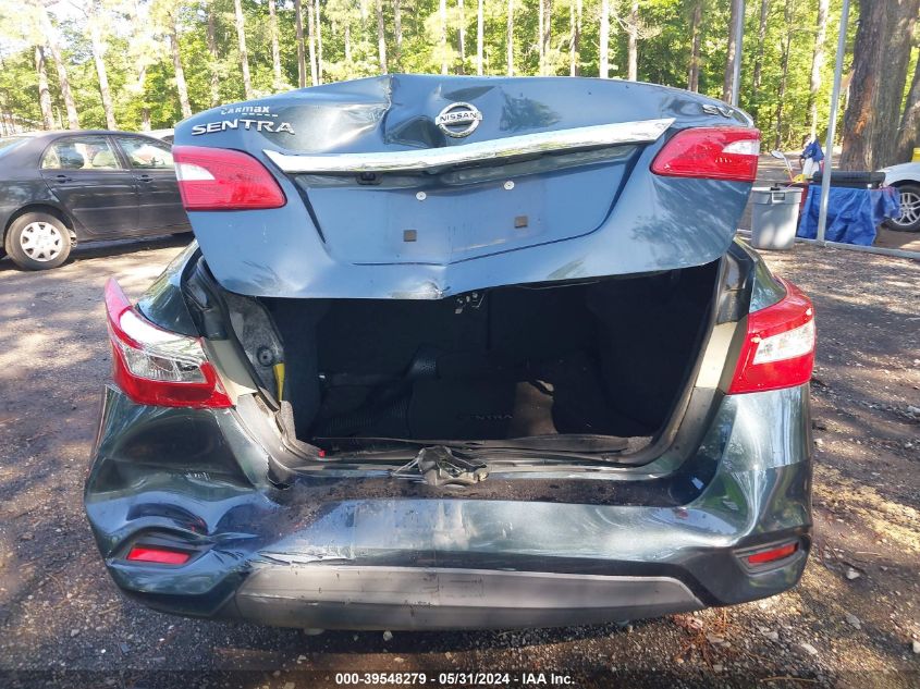 2017 Nissan Sentra Sv VIN: 3N1AB7AP6HY345377 Lot: 39548279