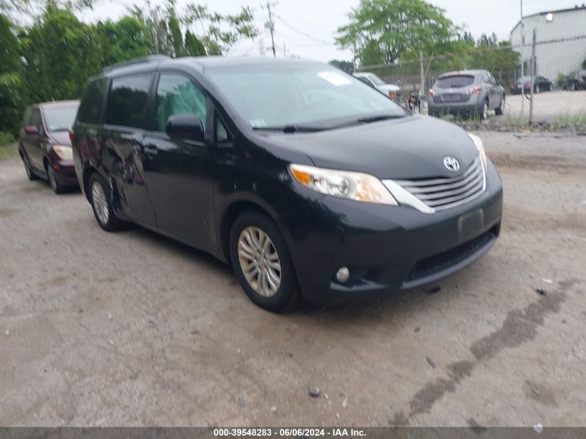 2015 Toyota Sienna Xle 8 Passenger VIN: 5TDYK3DC8FS566917 Lot: 39548283