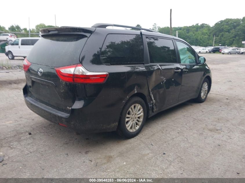 2015 Toyota Sienna Xle 8 Passenger VIN: 5TDYK3DC8FS566917 Lot: 39548283