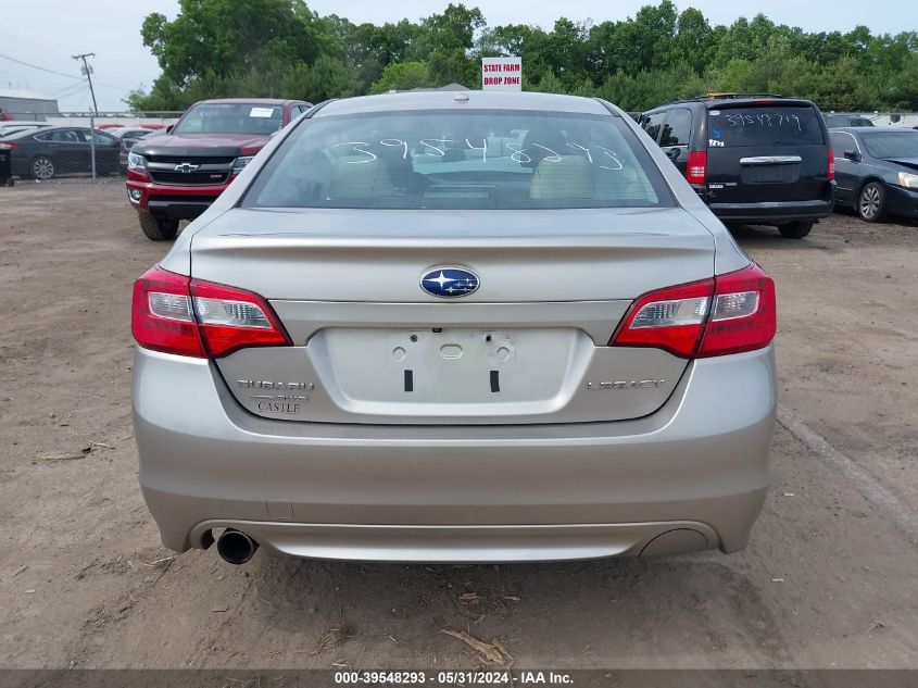 2015 Subaru Legacy 2.5I Limited VIN: 4S3BNBJ60F3073711 Lot: 39548293