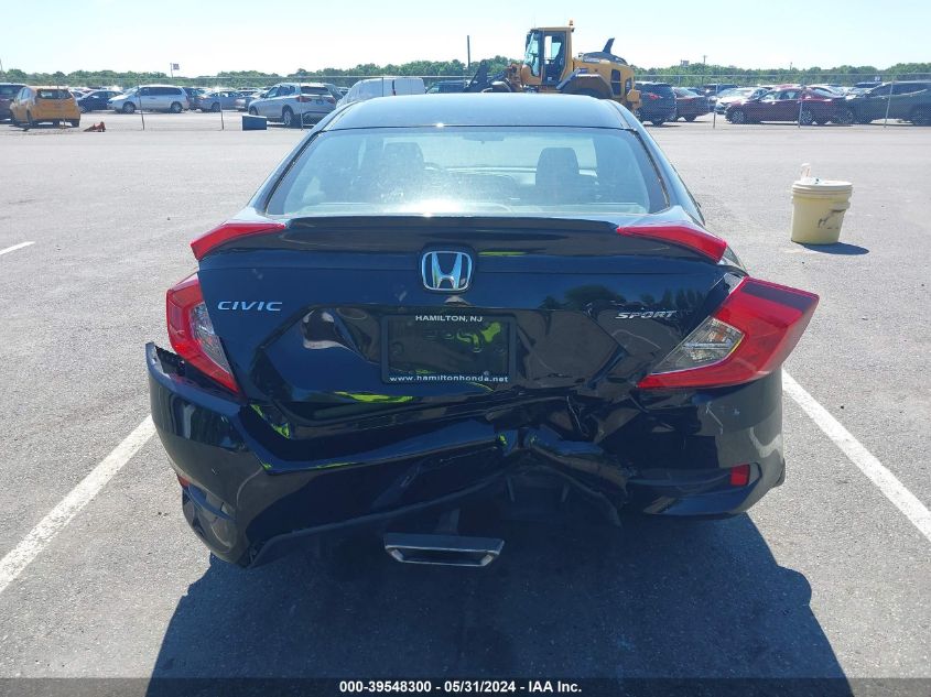 VIN: 2HGFC2F8XMH550464 2021 HONDA CIVIC SPORT