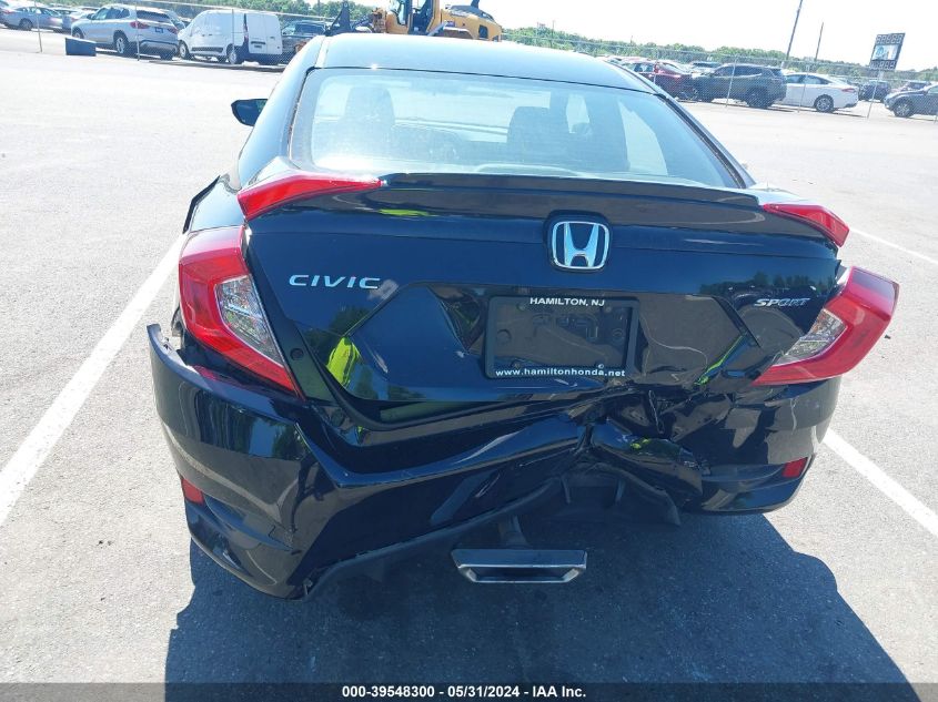 2HGFC2F8XMH550464 2021 Honda Civic Sport