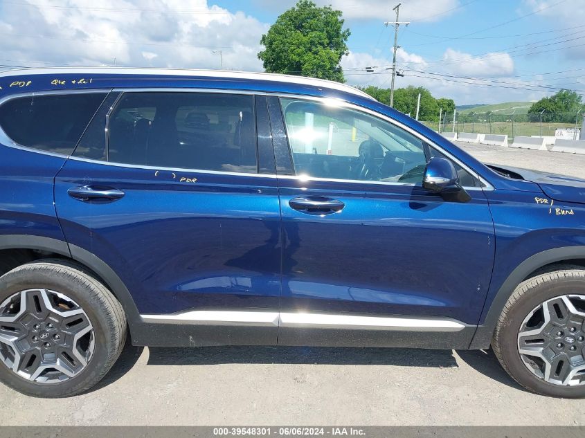 2022 Hyundai Santa Fe Limited VIN: 5NMS44AL6NH419314 Lot: 39548301