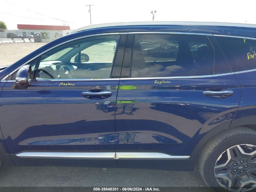 2022 Hyundai Santa Fe Limited VIN: 5NMS44AL6NH419314 Lot: 39548301