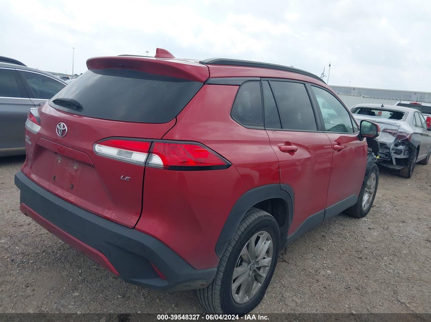2022 Toyota Corolla Cross Le VIN: 7MUCAAAG3NV013461 Lot: 39548327