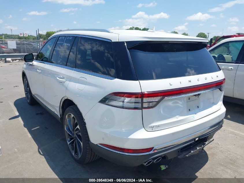 2022 Lincoln Aviator Reserve VIN: 5LM5J7XC8NGL16362 Lot: 39548349