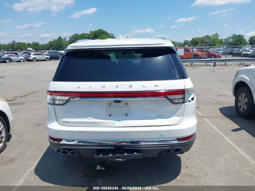 2022 Lincoln Aviator Reserve VIN: 5LM5J7XC8NGL16362 Lot: 39548349