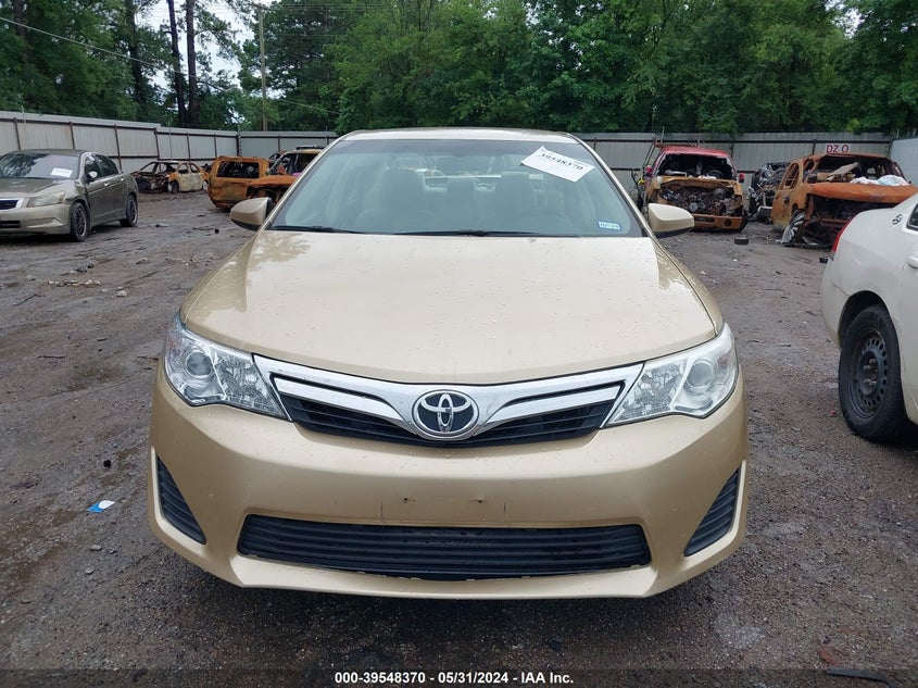 2012 Toyota Camry Se/Le/Xle VIN: 4T1BF1FK1CU10546 Lot: 39548370