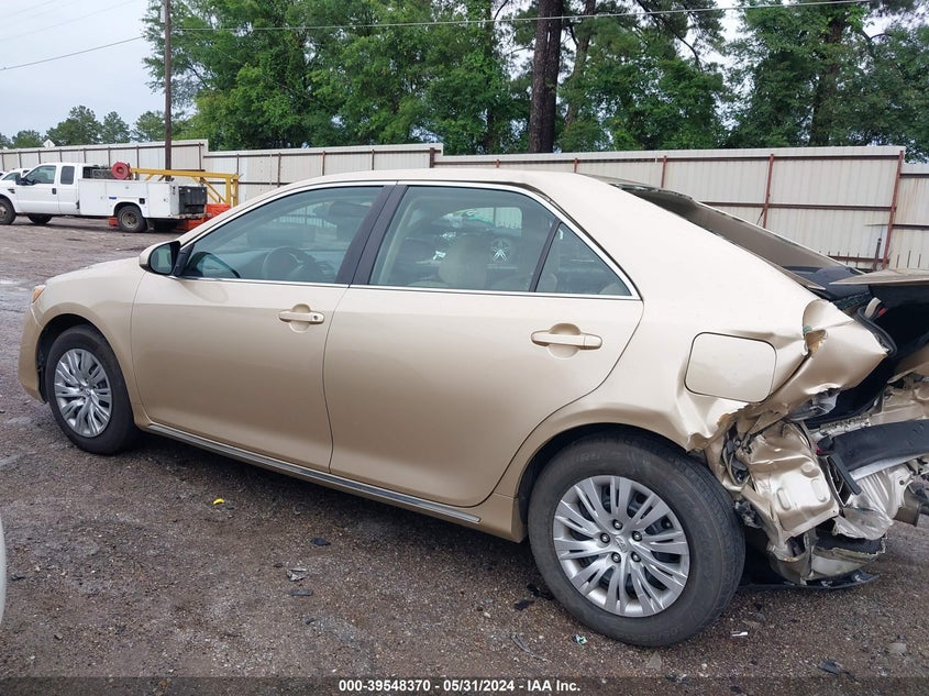 2012 Toyota Camry Se/Le/Xle VIN: 4T1BF1FK1CU10546 Lot: 39548370