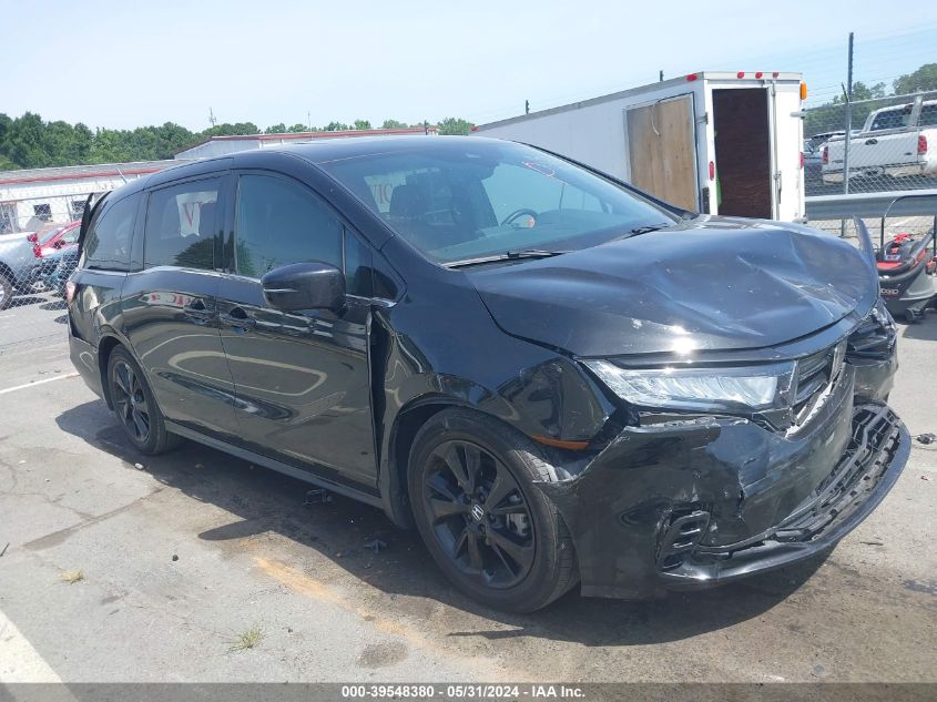 2023 Honda Odyssey Sport VIN: 5FNRL6H7XPB025356 Lot: 39548380