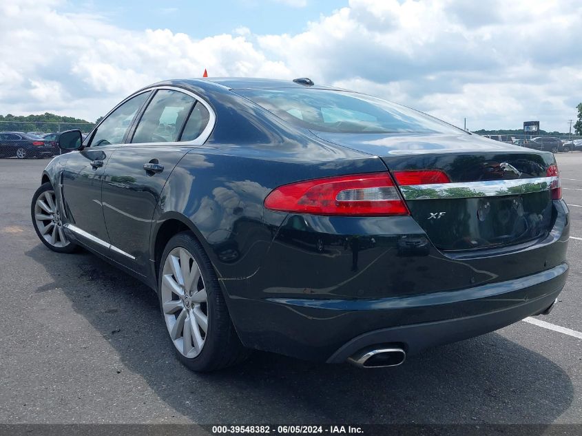 2010 Jaguar Xf Premium VIN: SAJWA0GB2ALR65300 Lot: 39548382