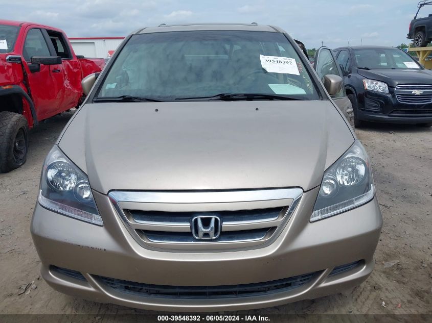 2007 Honda Odyssey Ex-L VIN: 5FNRL38677B442942 Lot: 39548392