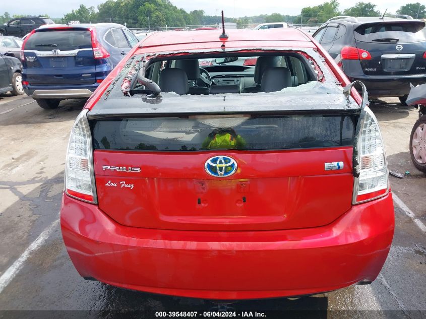 2011 Toyota Prius Five VIN: JTDKN3DU4B0316271 Lot: 39548407