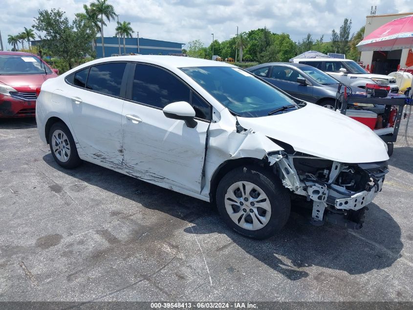 2019 Chevrolet Cruze Ls VIN: 1G1BC5SM4K7130394 Lot: 39548413