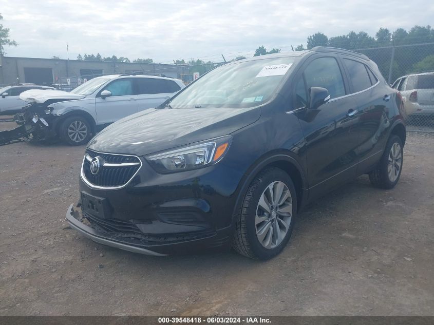 2017 Buick Encore Preferred VIN: KL4CJESB7HB243207 Lot: 39548418