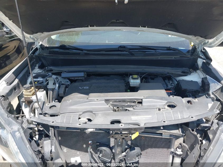 5N1DR2MM0HC698700 2017 Nissan Pathfinder Sl