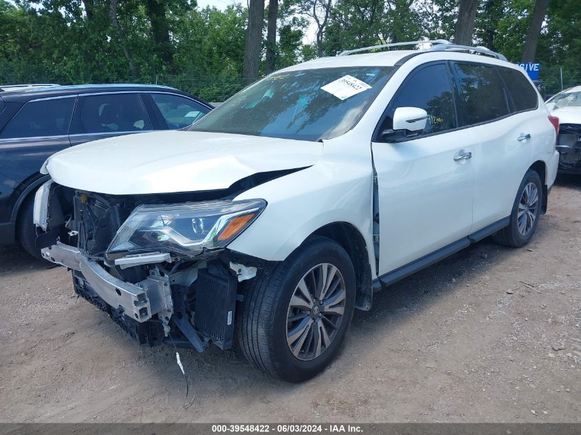 5N1DR2MM0HC698700 2017 Nissan Pathfinder Sl