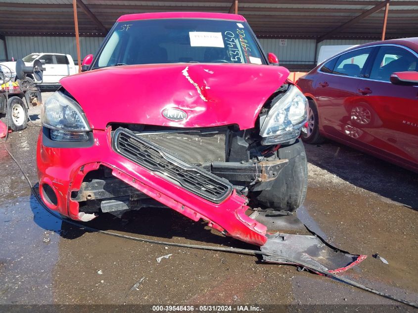 2013 Kia Soul + VIN: KNDJT2A65D7531430 Lot: 39548436